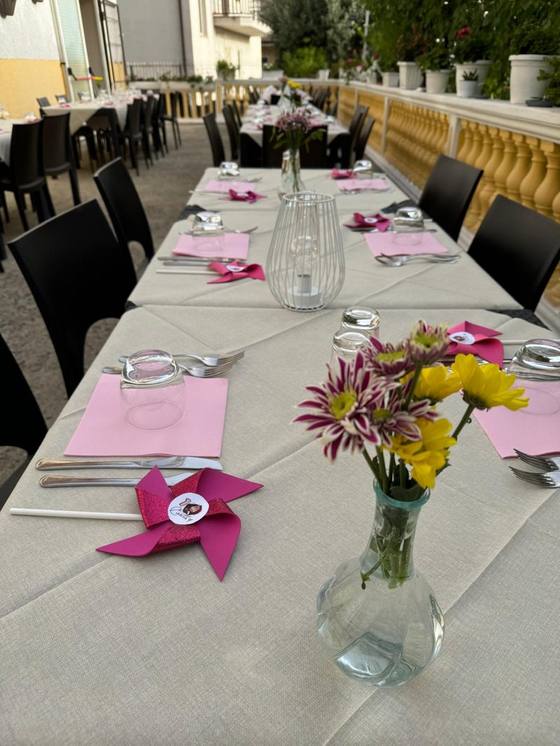 Allestimento per una festa di compleanno dei più piccoli